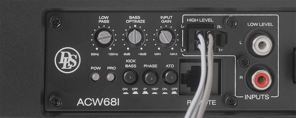 DLS ACW68i, kompakt undersätesbas