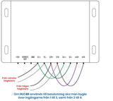 DLS HLC4.2 Hög/Lågnivåomvandlare fyrkanal