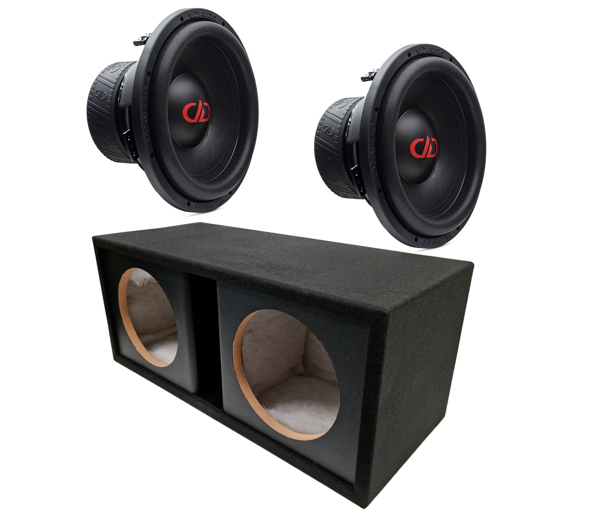 Basskit DD 612F, 2x12 tums baslåda