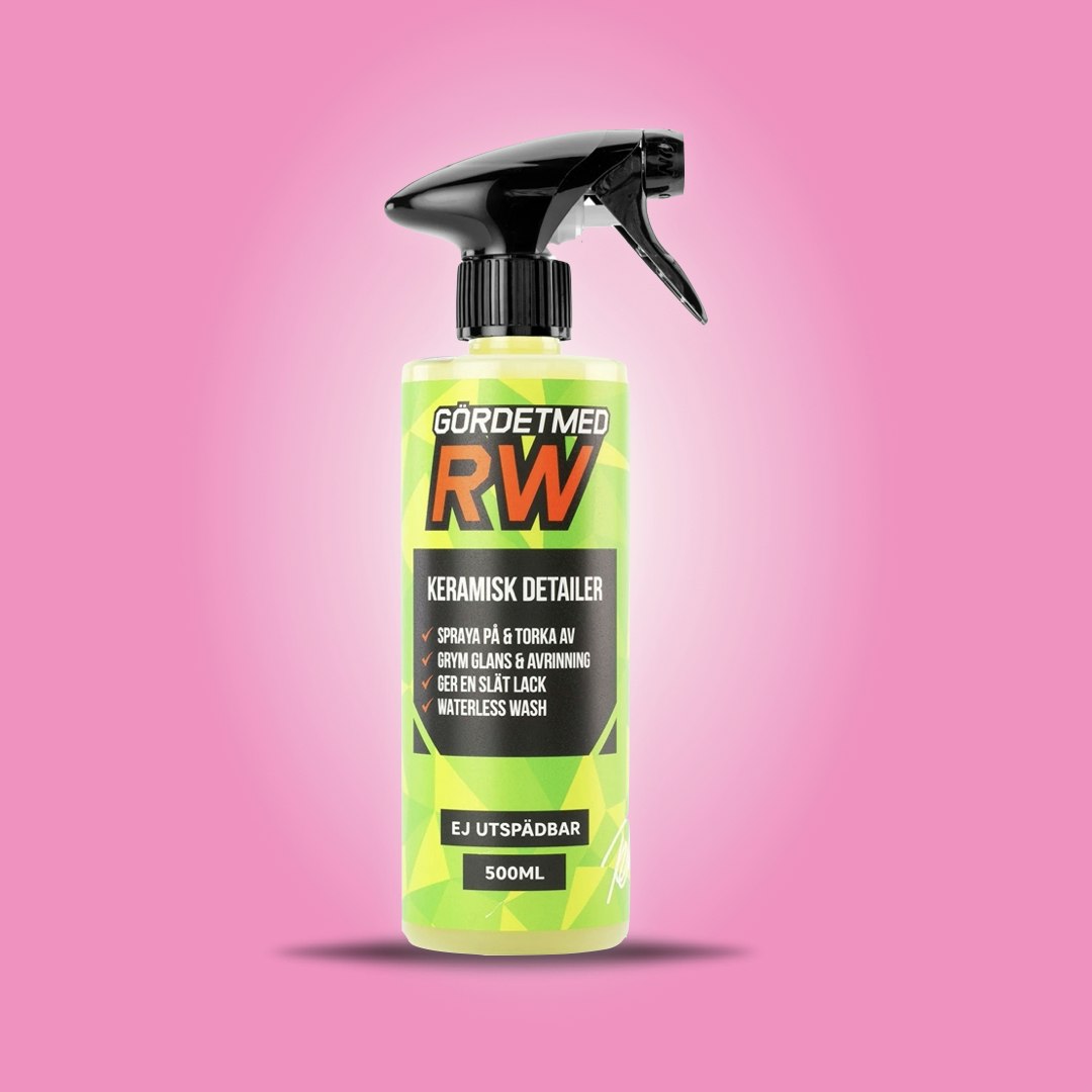 RW Keramisk Detailer – Keramiskt Ytskydd för Bilvård, 500 ml