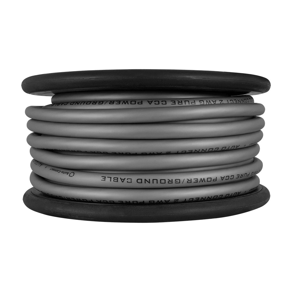 Auto-Connect CCA strömkabel 35mm², grå