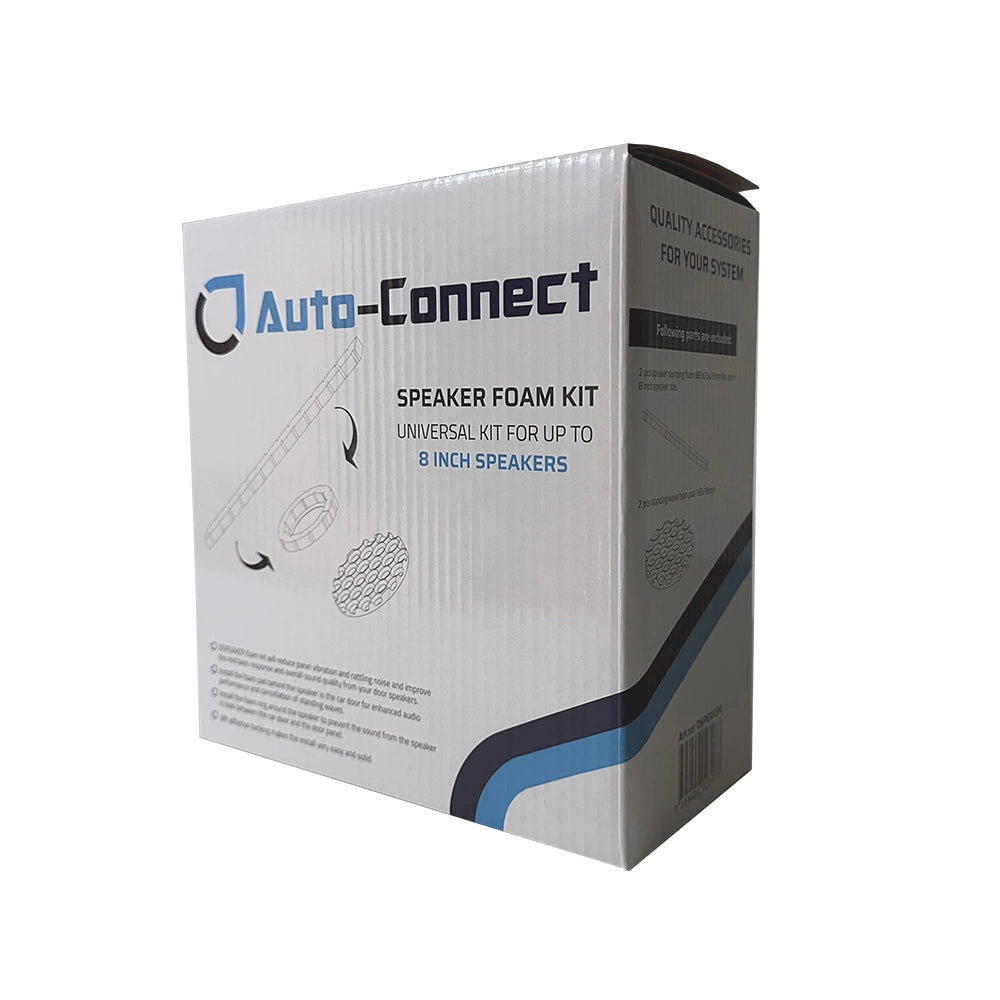 Auto-Connect högtalarisolering, upp till 8 tum