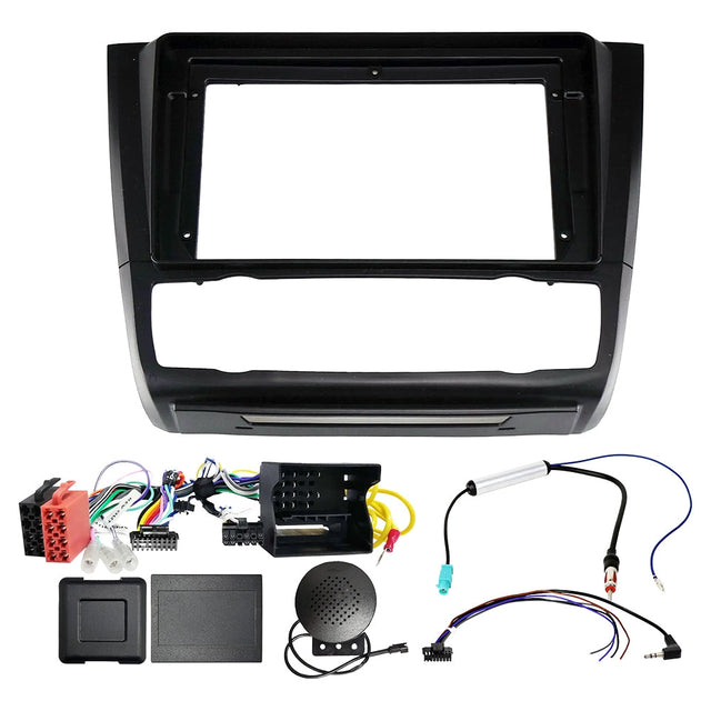 Auto-Connect Installationskit för 9-tums bilstereo, BMW 1-serie 2007-2014, automatisk AC