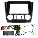 Auto-Connect Installationskit för 9-tums bilstereo, BMW 1-serie 2007-2014, manuell AC