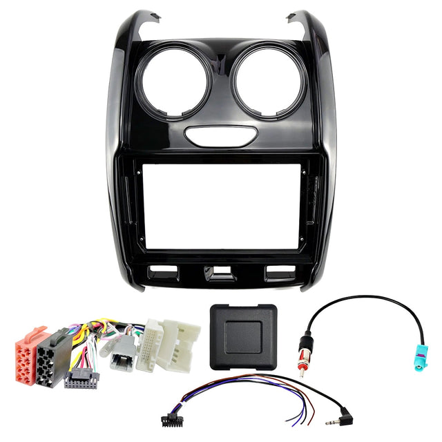 Auto-Connect Installationskit för 9-tums bilstereo, Dacia Duster HS Facelift 2014-2018