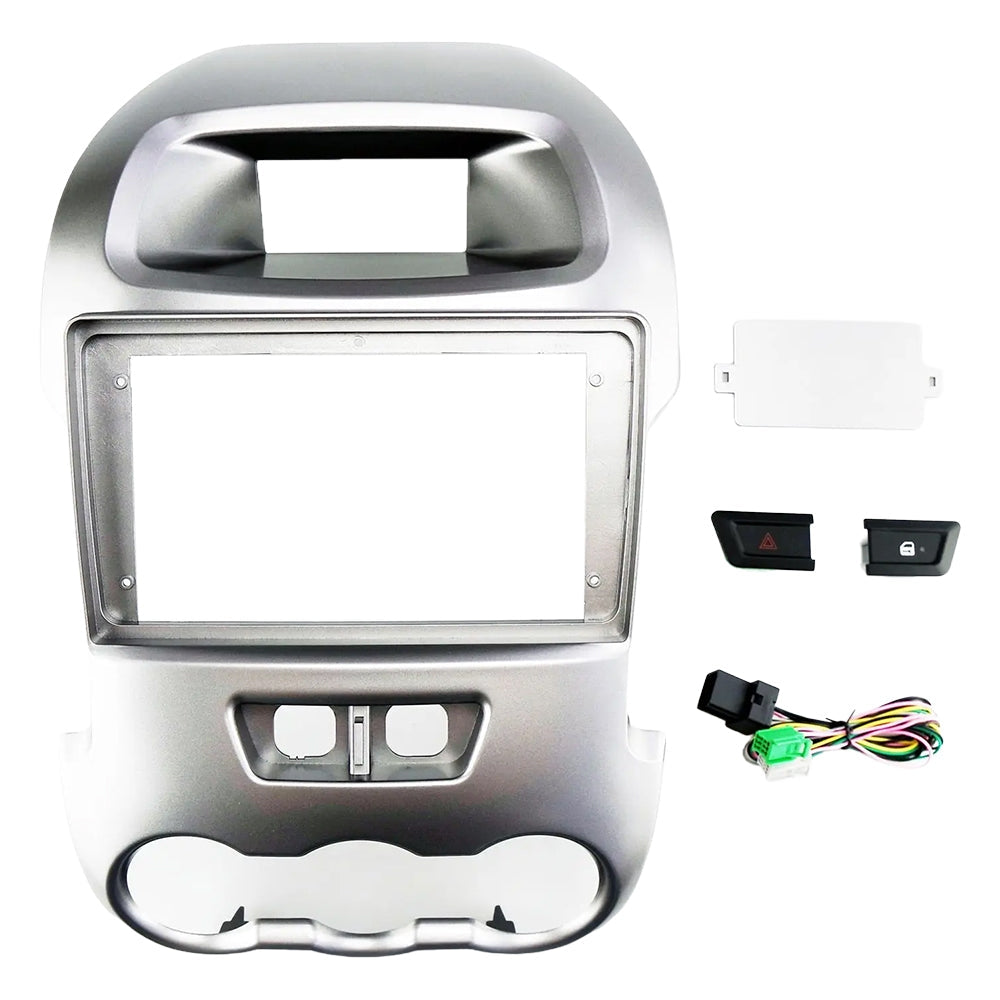 Auto-Connect Installationskit för 9-tums bilstereo, Ford Ranger 2012-2016, silver