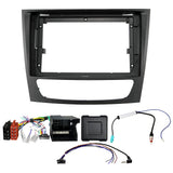 Auto-Connect Installationskit för 9-tums bilstereo, Mercedes E-Class W211 och CLS C219