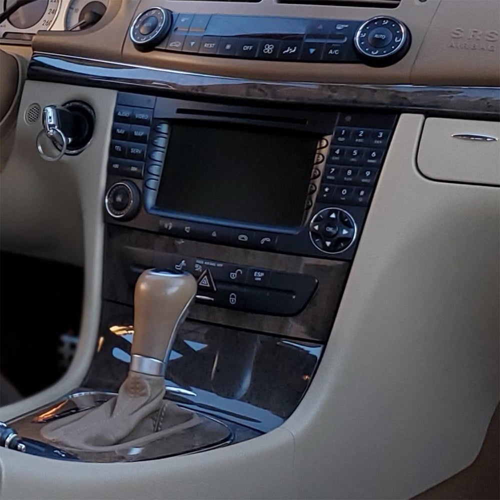Auto-Connect Installationskit för 9-tums bilstereo, Mercedes E-Class W211 och CLS C219