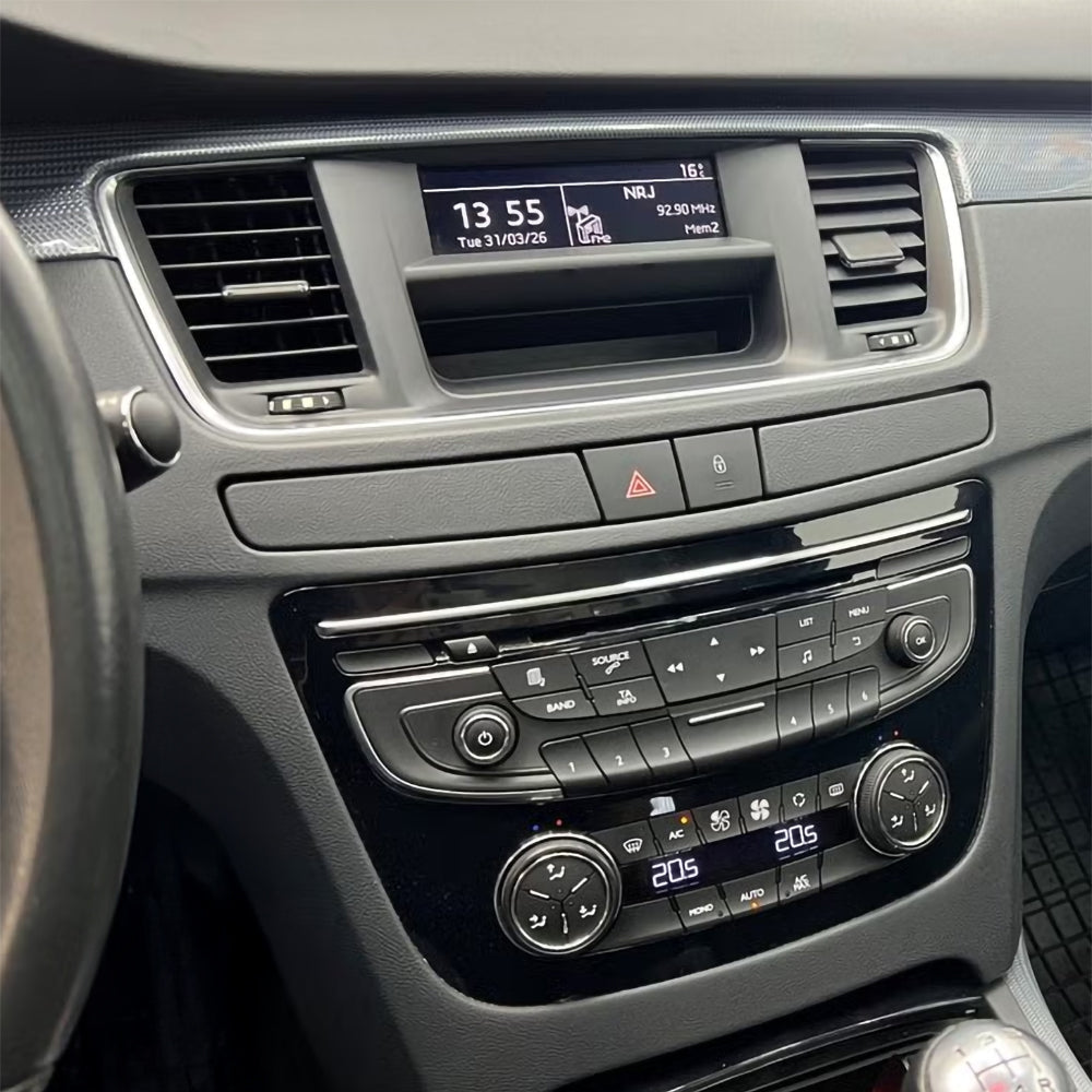 Auto-Connect Installationskit för 9-tums bilstereo, Peugeot 508 2010-2018