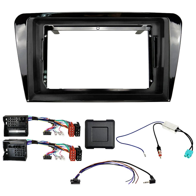 Auto-Connect Installationskit för 9/10.1-tums bilstereo, Skoda Octavia 5E 2013-2020