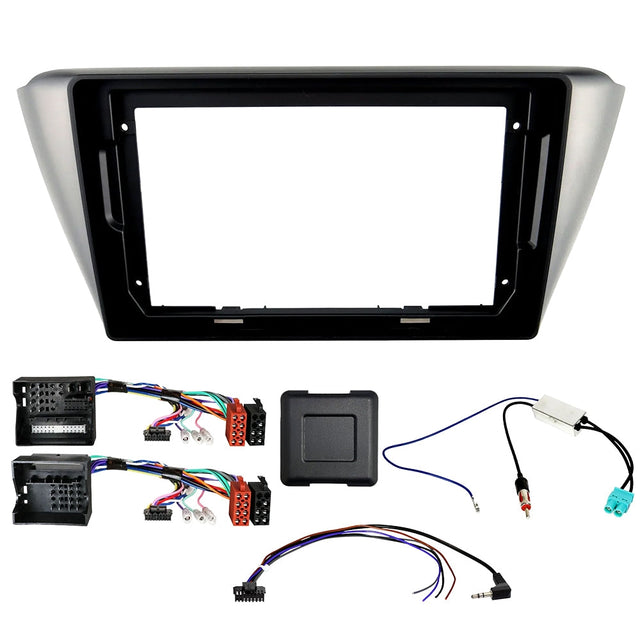 Auto-Connect Installationskit för 9-tums bilstereo, Skoda Fabia NJ 2015-2023