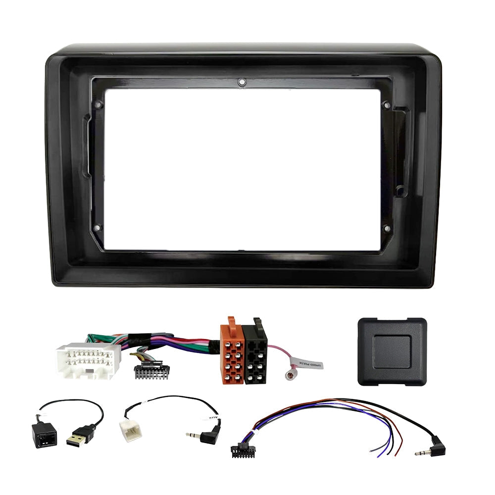 Auto-Connect Installationskit för 9/10.1-tums bilstereo, Suzuki Swift 2017-2024, pianosvart