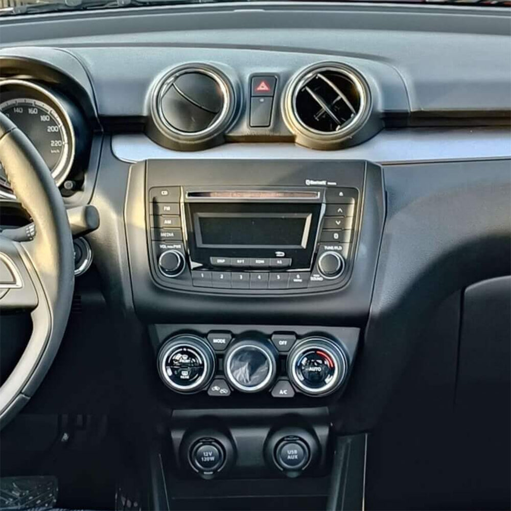 Auto-Connect Installationskit för 9/10.1-tums bilstereo, Suzuki Swift 2017-2024, matt svart