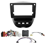 Auto-Connect Installationskit för 9-tums bilstereo, Toyota Aygo, Citroën C1 och Peugeot 107