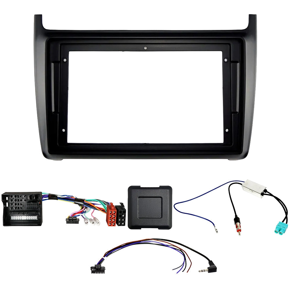 Auto-Connect Installationskit för 9-tums bilstereo, Volkswagen Polo 2010-2017
