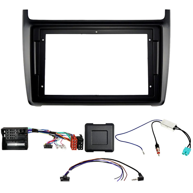 Auto-Connect Installationskit för 9-tums bilstereo, Volkswagen Polo 2010-2017