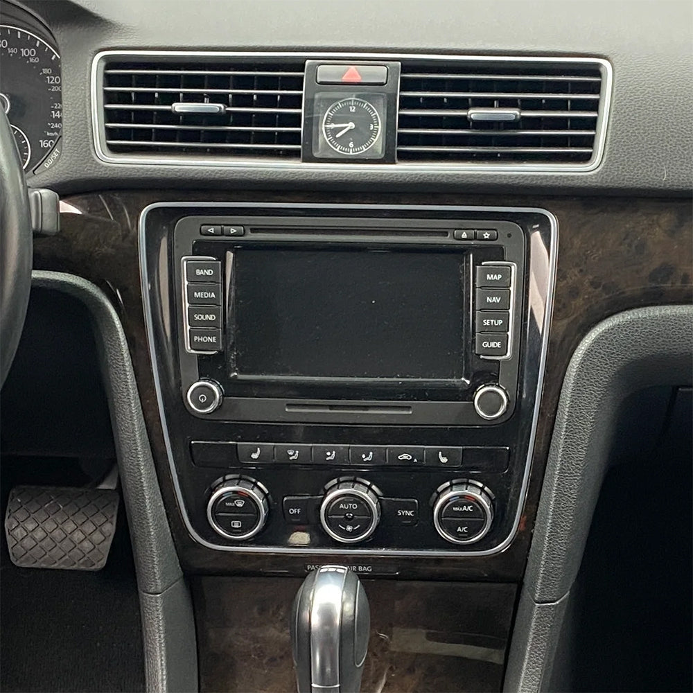 Auto-Connect Installationskit för 9-tums bilstereo, Volkswagen Passat B7 2011-2015, manuell AC