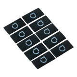 Auto-Connect 10-pack krympslang 12mm, svart