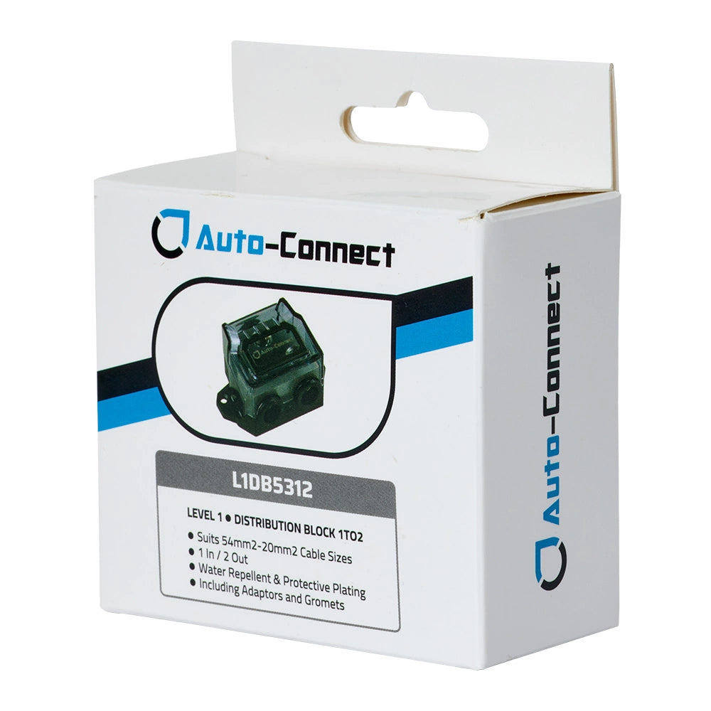 Auto-Connect L1 distributionsblock 53 mm², 1 till 2