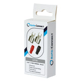 Auto-Connect röd och svart gaffelkabelsko, 35 mm²