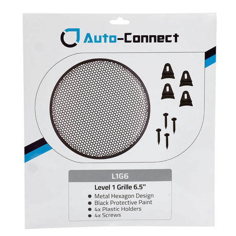 Auto-Connect Hexagon högtalargaller, 6.5 tum