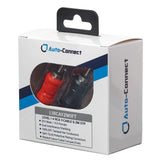 Auto-Connect tvinnad Y-splitt lågnivå 2 hane-1 hona, Level 1