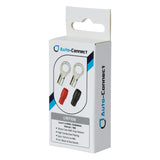 Auto-Connect röd och svart ringkabelsko M8, 10 mm²