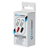 Auto-Connect röd och svart ringkabelsko M12, 35 mm²