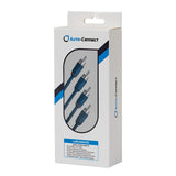 Auto-Connect tvinnad lågnivåkabel 0.25 meter, Level 2