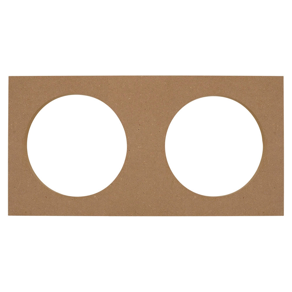 MDF-monteringsplatta, 2x6.5 tum