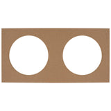 MDF-monteringsplatta, 2x8 tum