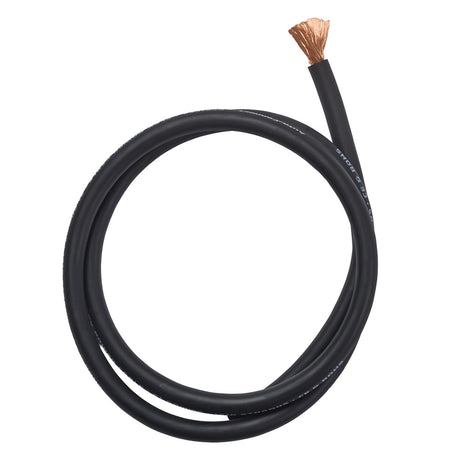 Auto-Connect svart strömkabel CCA 21.6mm², metervara