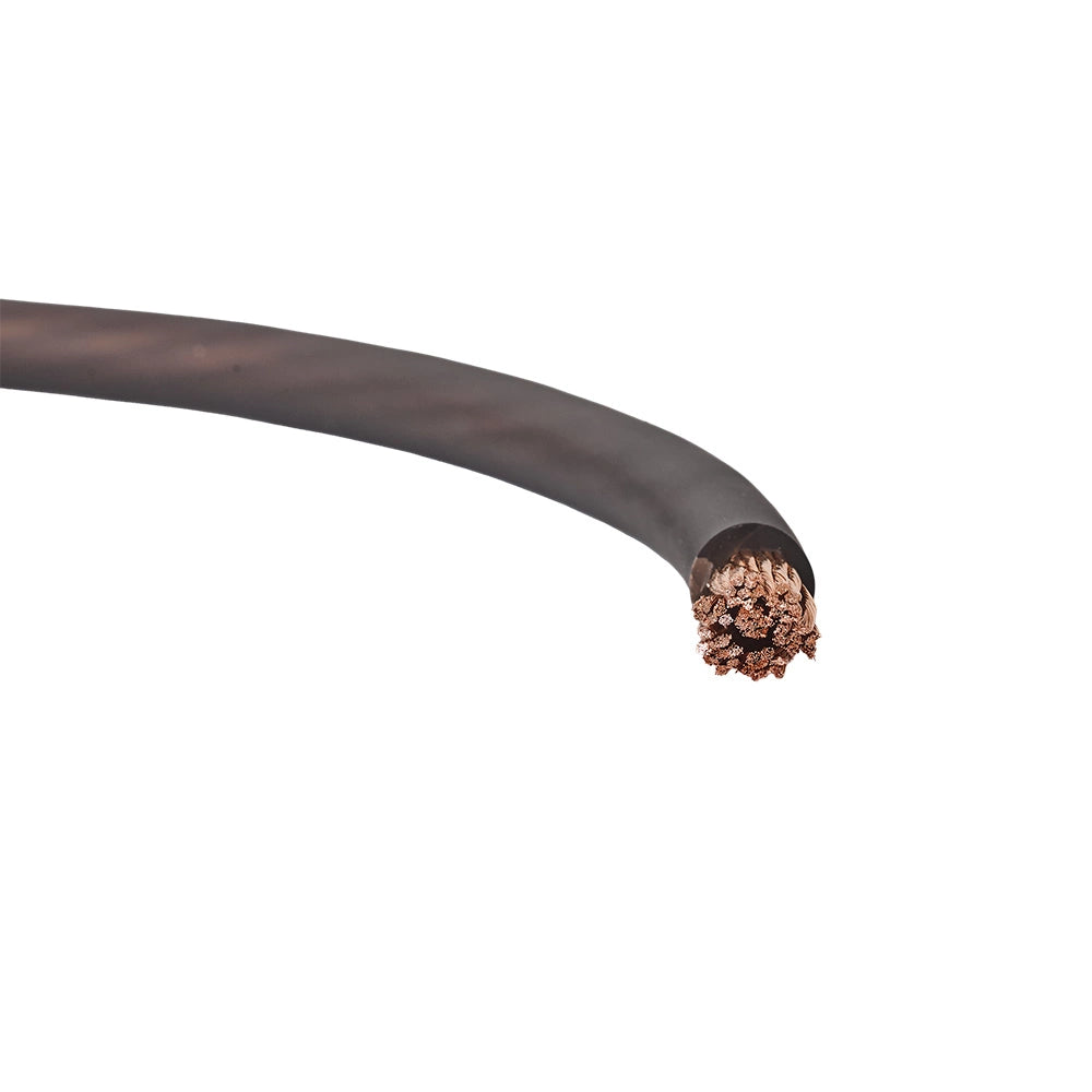 Auto-Connect svart strömkabel OFC 35.5mm², metervara