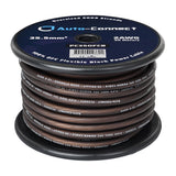 Auto-Connect svart strömkabel OFC 35.5mm², metervara