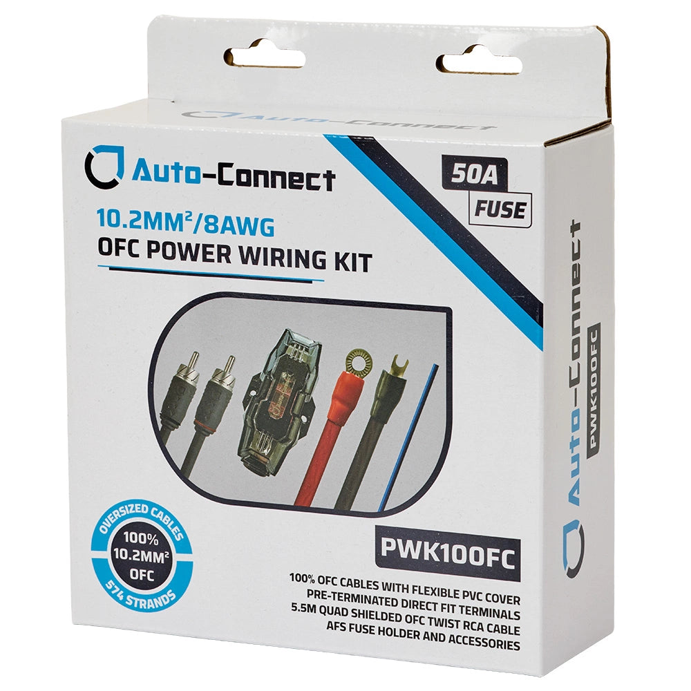 Auto-Connect OFC kabelkit, 10.2mm²