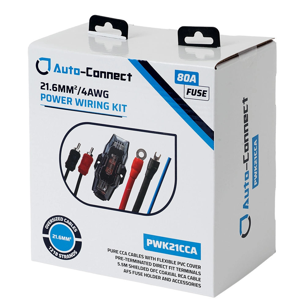 Auto-Connect Pure CCA kabelkit, 21.6mm²