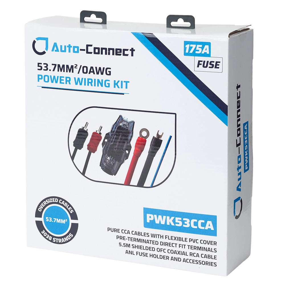 Auto-Connect Pure CCA kabelkit, 53.7mm²
