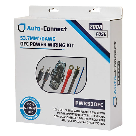 Auto-Connect OFC kabelkit, 53.7mm²