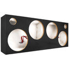 Auto-Connect SPL-låda 4x10 tum med diskanthål