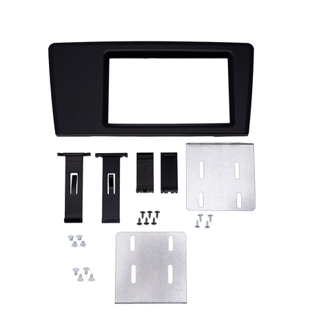 Monteringsram 2-DIN till Volvo V70/S60 2000-2004, svart