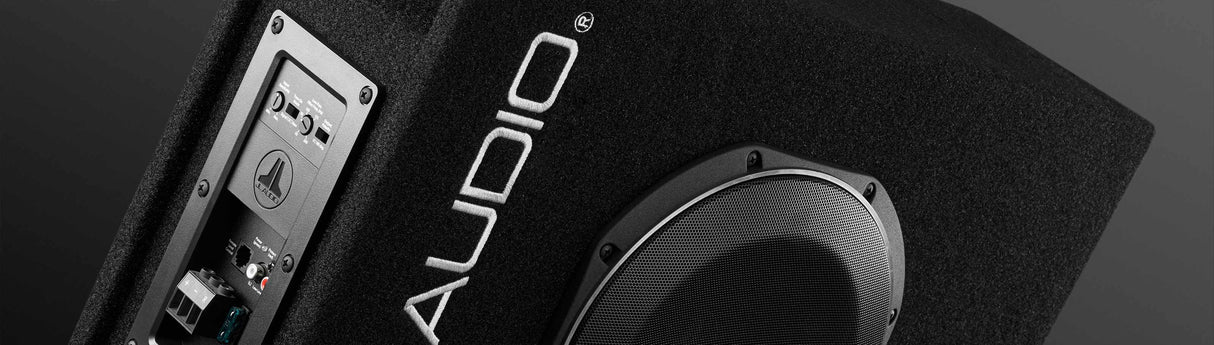 JL Audio ACP112LG-TW1, aktiv 12-tums MicroSub+ baslåda