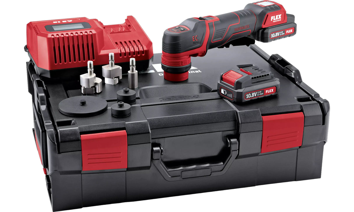 Flex Polermaskin PXE 80 10.8-EC/2.5 Set