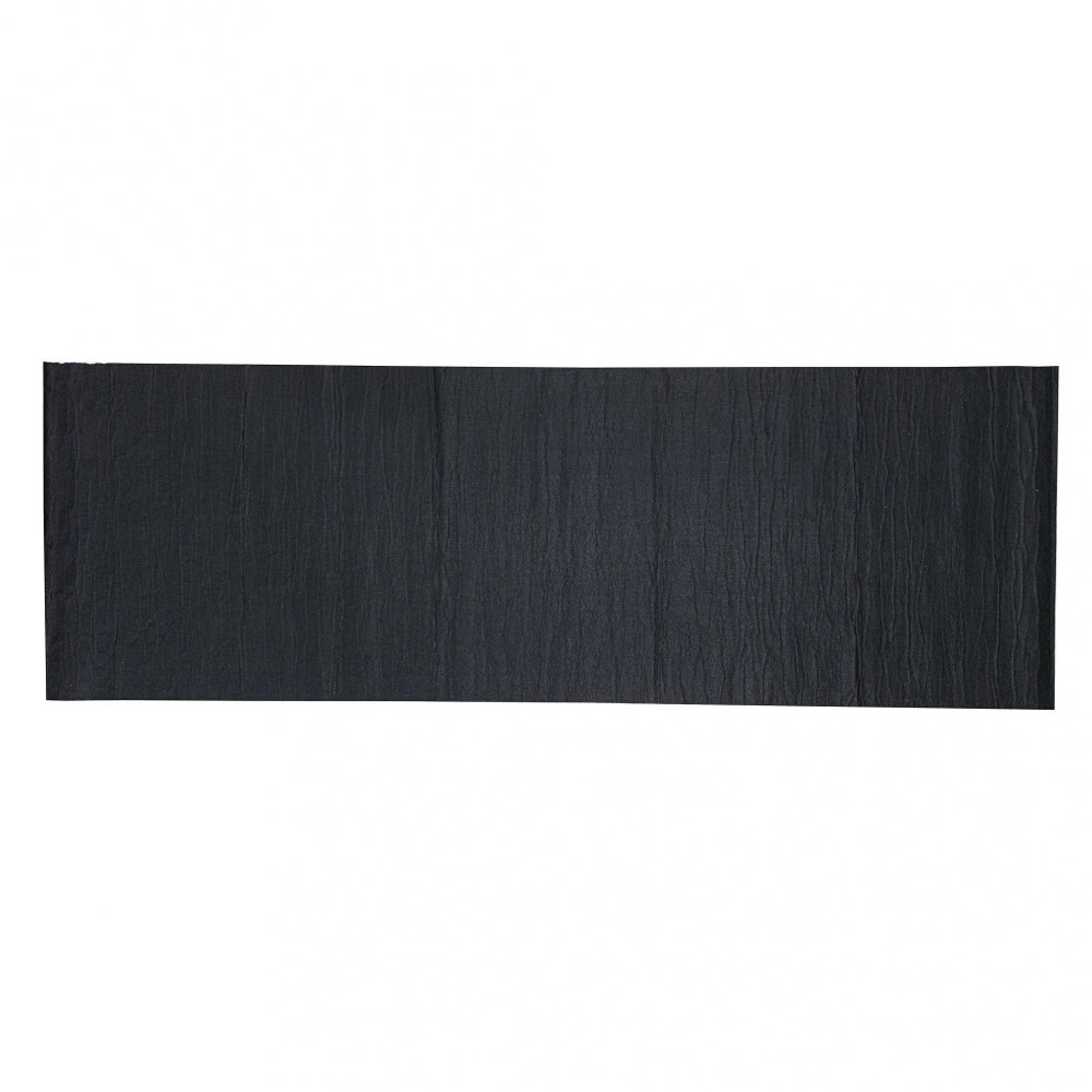 DS18 Högtalarmatta med klisterbaksida, 3x1 meter, svart