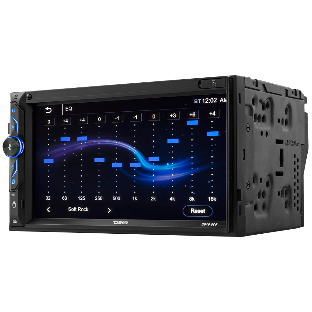 DS18 DDX6.9CP, bilstereo med Apple CarPlay, Bluetooth och USB. Returexemplar