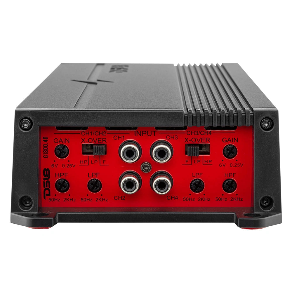 DS18 PRO-GM6.4B 8x6.5" Amp kit, Maxat raggarpaket