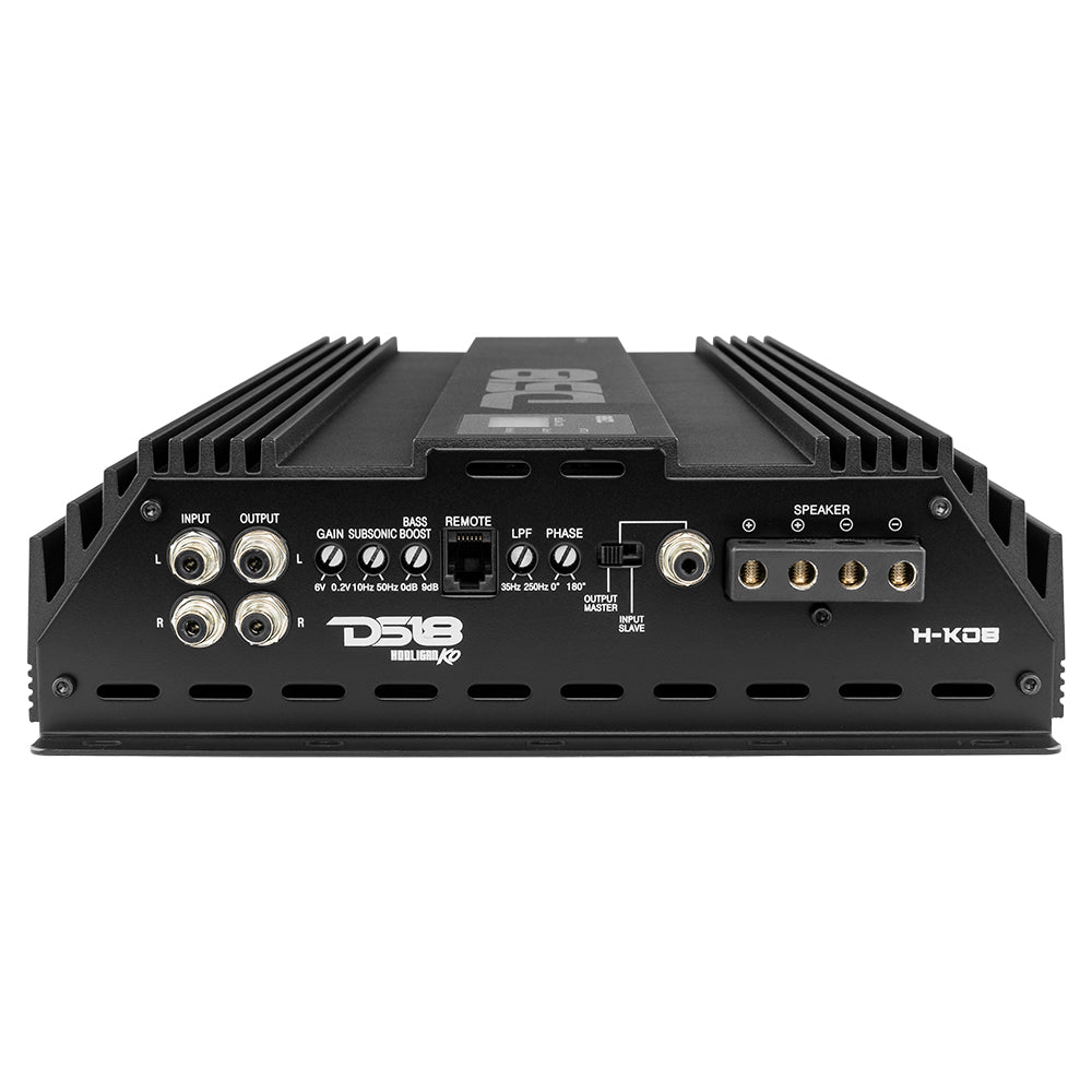 DS18 H-KO8, strömstarkt monoblock med voltmätare