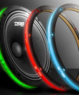 DS18 LRING10, 10tums RGB LED-ring för högtalare/basar