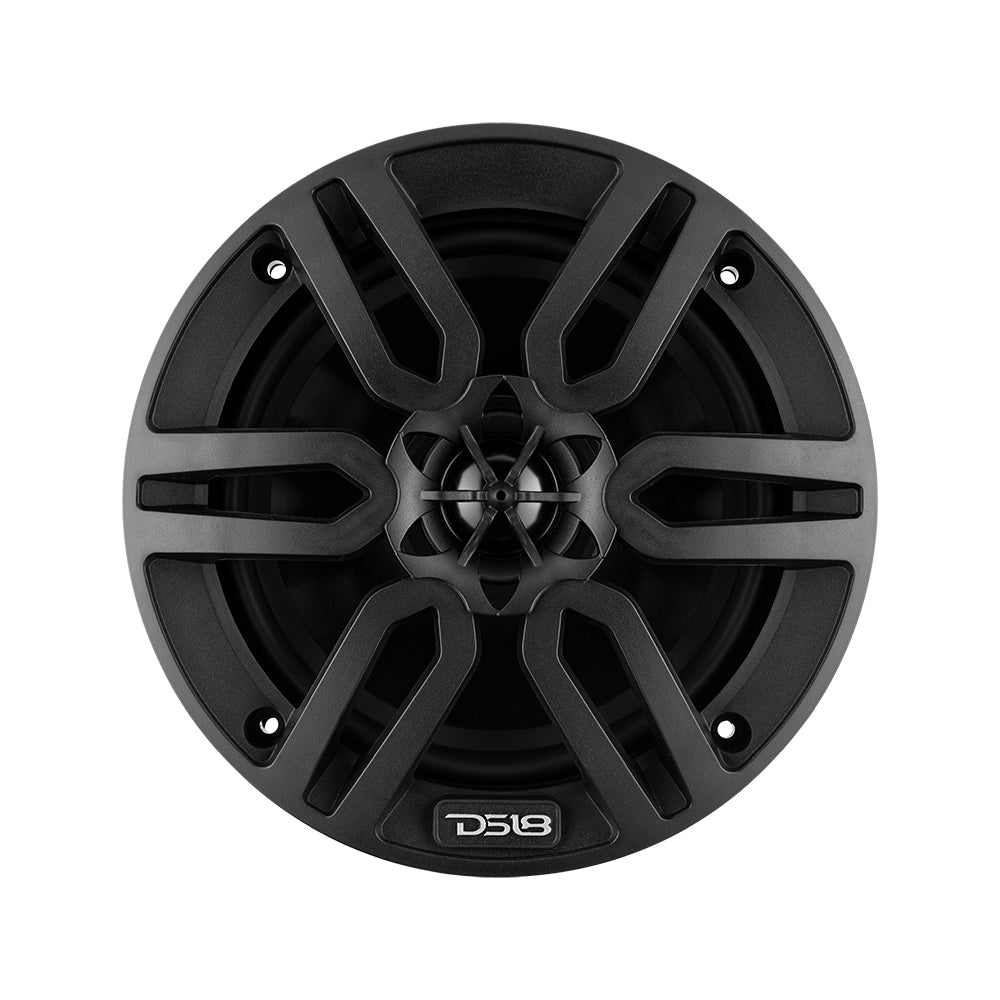 DS18 MP6/BK, svarta 6.5 tums marinhögtalare, par