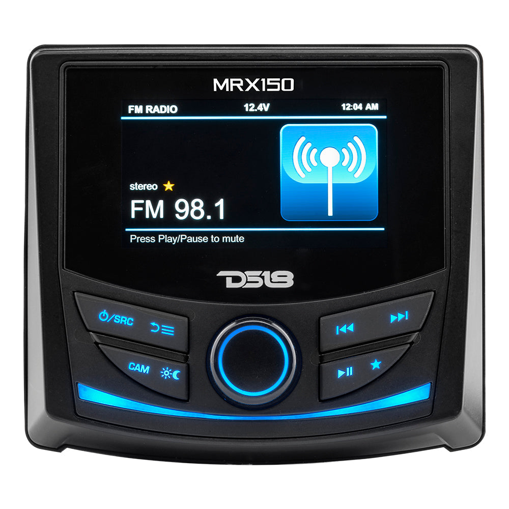 DS18 MRX150, marinstereo med 3" färgskärm & Bluetooth