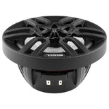 DS18 NXL-6, svart 6.5 tums marinhögtalare med LED, par